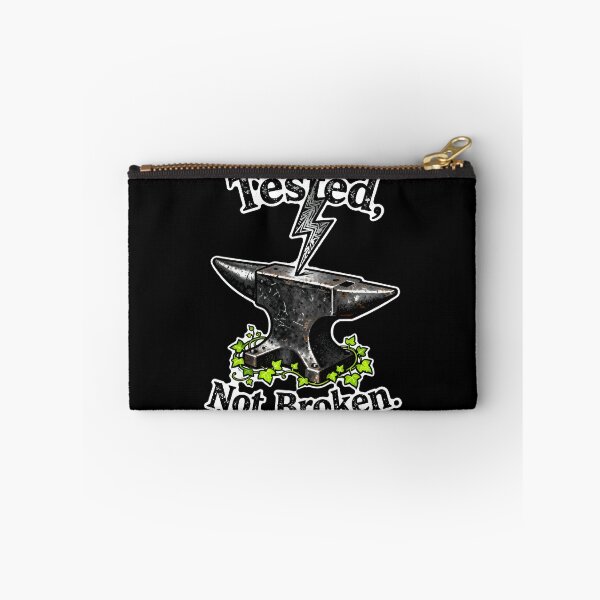Item preview, Tested Not Broken – Vintage Anvil Lightning Bolt Resilience Motivational designed and sold by Ideeplyfeltit.
