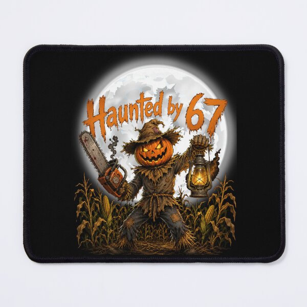 Item preview, Haunted by 67 – funny ghost and pumpkin halloween costume designed and sold by TheEndDesign.