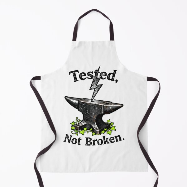 Item preview, Tested Not Broken – Vintage Anvil Lightning Bolt Resilience Motivational designed and sold by Ideeplyfeltit.