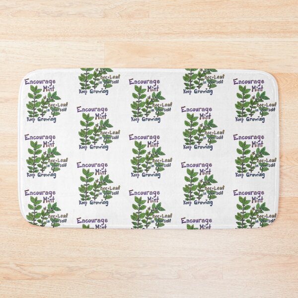 Item preview, Mint - spiration (encourageMINT, believe in yourself, keep growing!) designed and sold by ArtByAbend.
