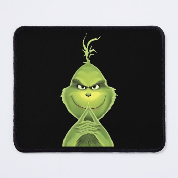 Item preview, Grinch Sneaky Evil Smile Christmas Mischief Cartoon Art designed and sold by PeyronnelArt.