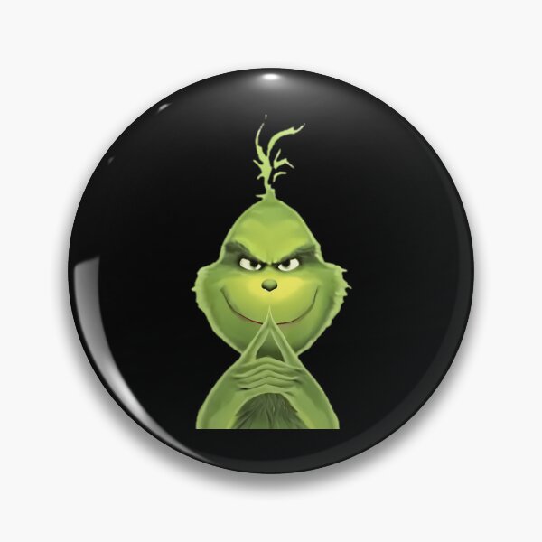 Item preview, Grinch Sneaky Evil Smile Christmas Mischief Cartoon Art designed and sold by PeyronnelArt.