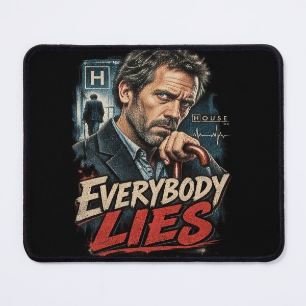 Item preview, Dr Gregory House Everybody Lies designed and sold by Joniba-Svz.