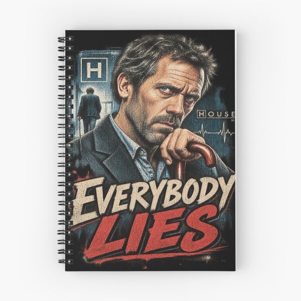 Item preview, Dr Gregory House Everybody Lies designed and sold by Joniba-Svz.