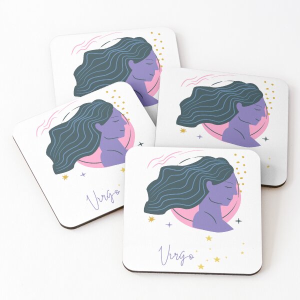 Item preview, Virgo: Virgo Zodiac Sign Retro Celestial Art - Vintage Astrology designed and sold by thegreatblip.