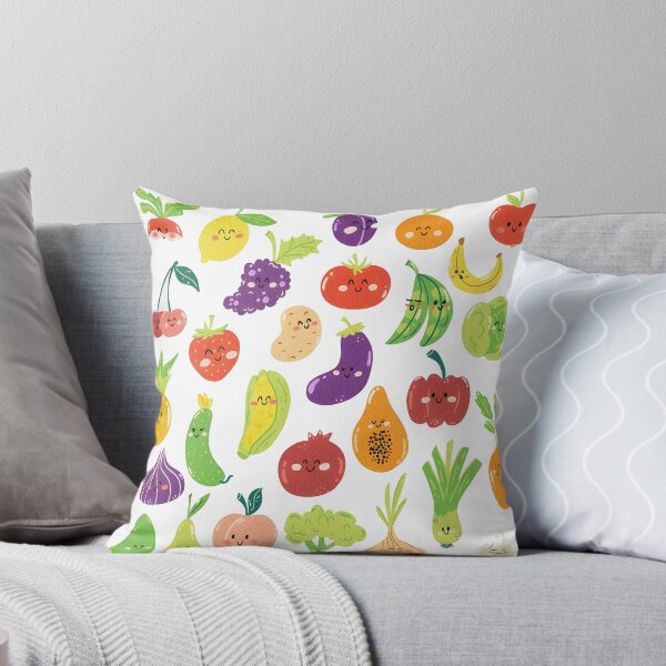 Item preview, Cute Kawaii Fruits and Vegetables designed and sold by daviddisiniga.