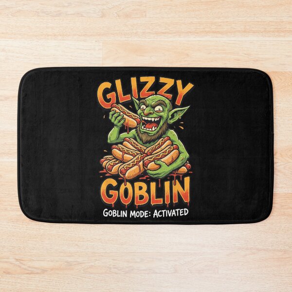 Item preview, Glizzy Goblin Goblin Mode Activated Funny Hot Dog Meme designed and sold by CharlieConon.
