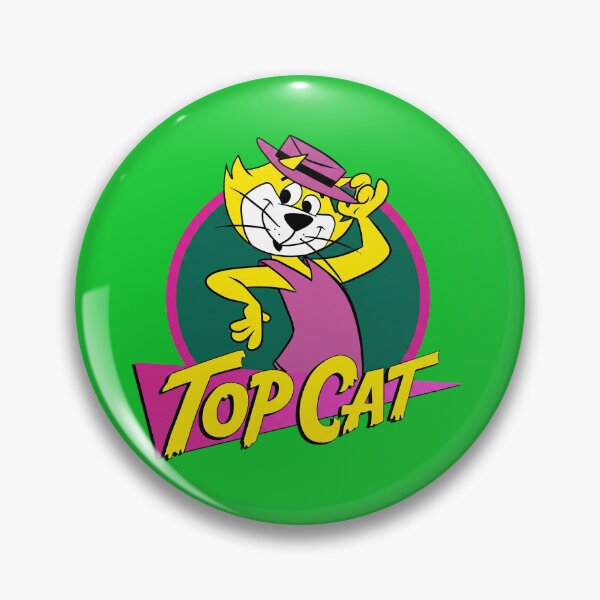 Item preview, Top Cat Retro Cartoon Logo designed and sold by McClureStewart.