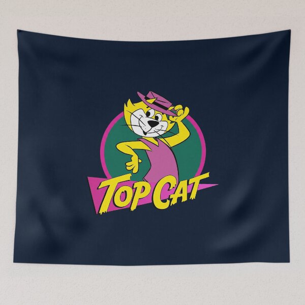 Item preview, Top Cat Retro Cartoon Logo designed and sold by McClureStewart.