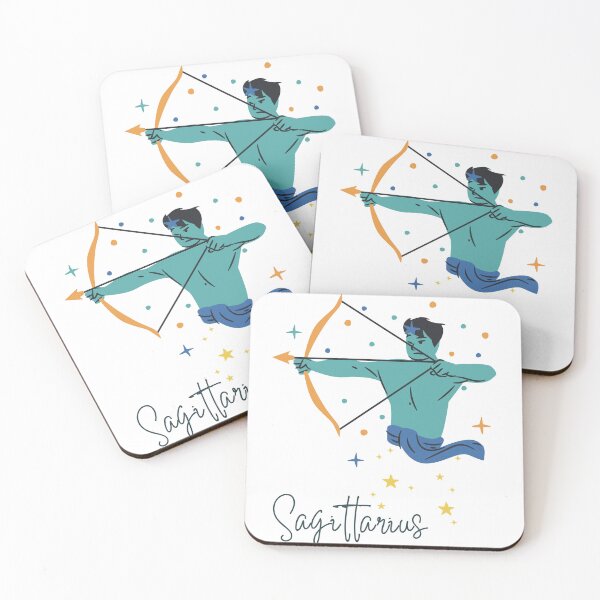 Item preview, Sagittarius: Sagittarius Zodiac Sign Retro Celestial Art - Vintage Astrology designed and sold by thegreatblip.