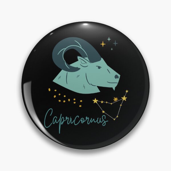 Item preview, Capricorn: Capricorn Zodiac Sign Retro Celestial Art - Vintage Astrology designed and sold by thegreatblip.