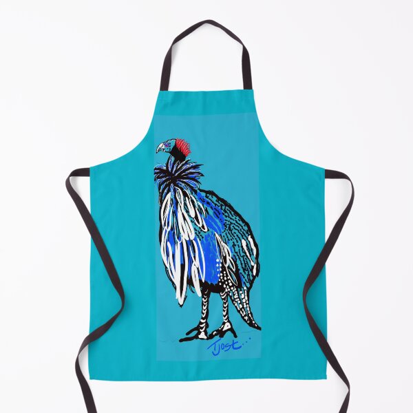 Item preview, Vulture Guineafowl designed and sold by TinaJostDesigns.