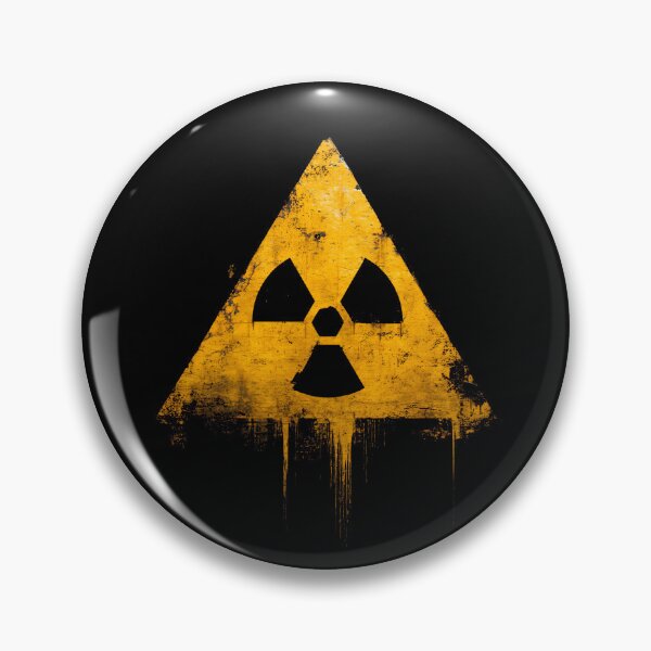 Item preview, Vintage Radiation Warning – Distressed Nuclear Symbol designed and sold by DBUniverse.