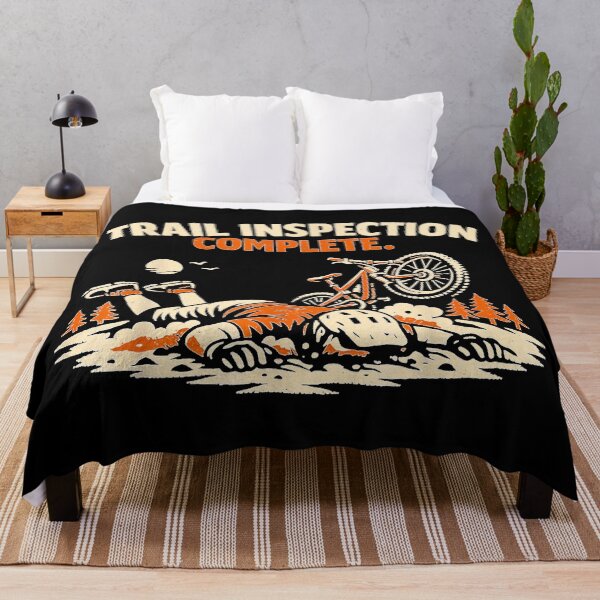 Item preview, Trail Inspection Complete Mountain Biking Funny MTB designed and sold by DaphoLatara.