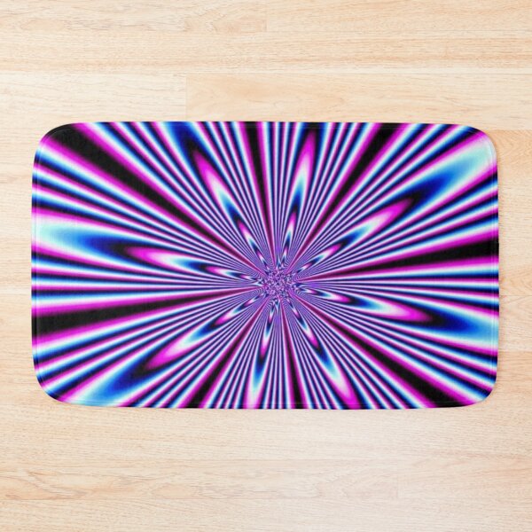 Item preview, Neon Optical Illusion Psychedelic Burst Trippy Hypnotic Art designed and sold by LYAN-STORE.