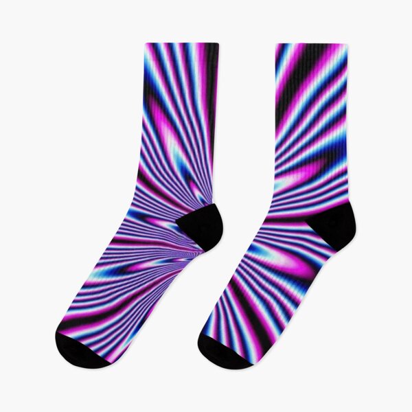 Item preview, Neon Optical Illusion Psychedelic Burst Trippy Hypnotic Art designed and sold by LYAN-STORE.
