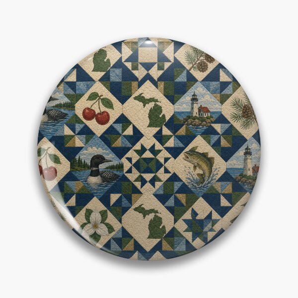 Item preview, Michigan Patterns designed and sold by Whimspired By Paxx.
