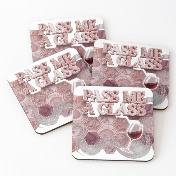 Item preview, Fresh PASS ME A GLASS designed and sold by dazzlemakers.