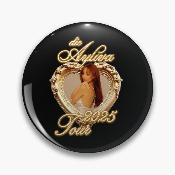 Item preview, Pop Concert Tour Live Music Performance Golden Heart Frame Merch designed and sold by KiraKis.