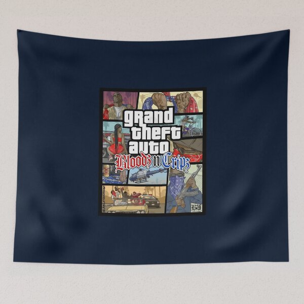 Item preview, Grand Theft Auto Moon City Style Poster designed and sold by McClureStewart.