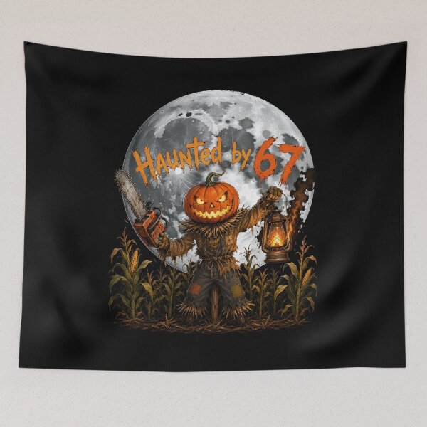 Item preview, Haunted by 67 – funny pumpkin halloween costume designed and sold by TheEndDesign.
