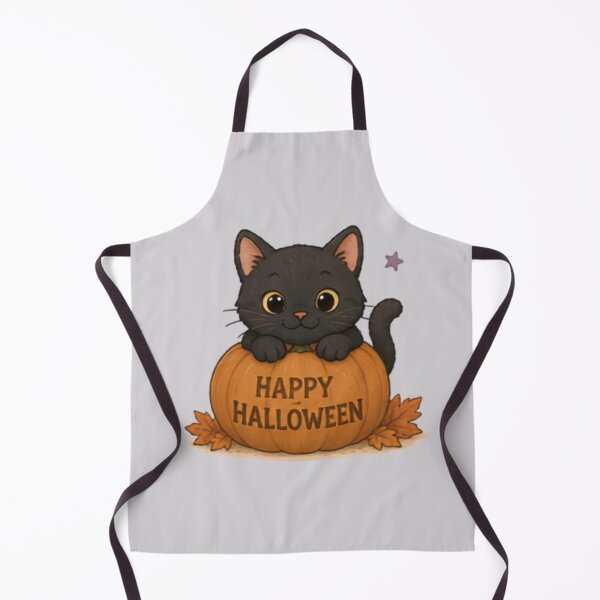 Item preview, Halloween Pumpkin Cat designed and sold by MellowMunchkins.