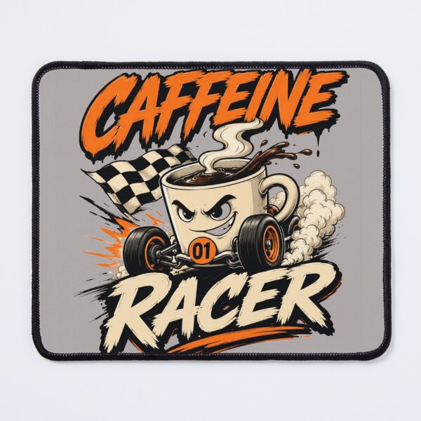 Item preview, Caffeine Racer Funny Coffee Cup Racing Coffee Lover Design designed and sold by RajDeals.