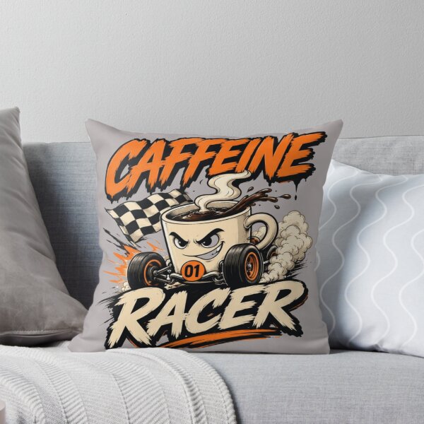 Item preview, Caffeine Racer Funny Coffee Cup Racing Coffee Lover Design designed and sold by RajDeals.
