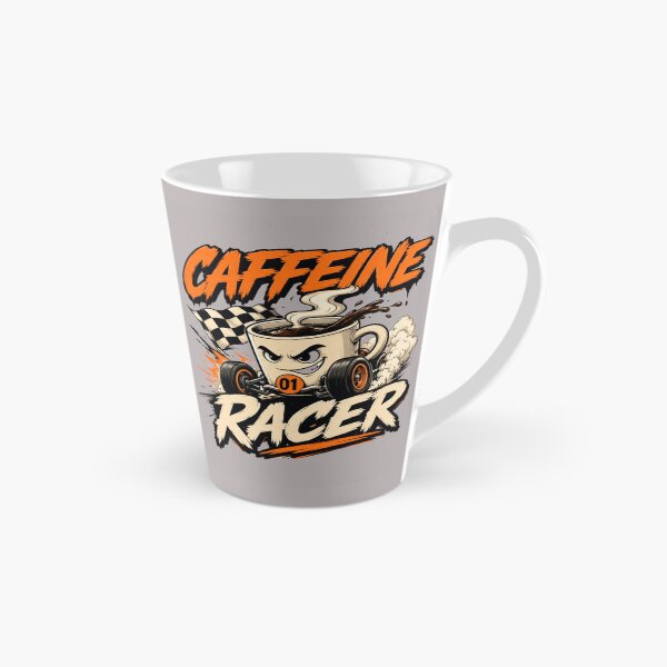 Item preview, Caffeine Racer Funny Coffee Cup Racing Coffee Lover Design designed and sold by RajDeals.