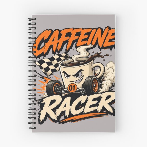 Item preview, Caffeine Racer Funny Coffee Cup Racing Coffee Lover Design designed and sold by RajDeals.