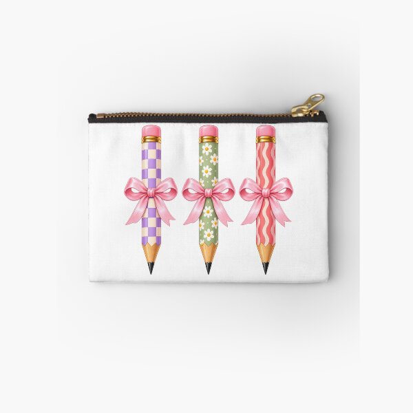 Item preview, Cute Pencils With Bows – Girly Back to School School Supplies designed and sold by drawwiika+44.