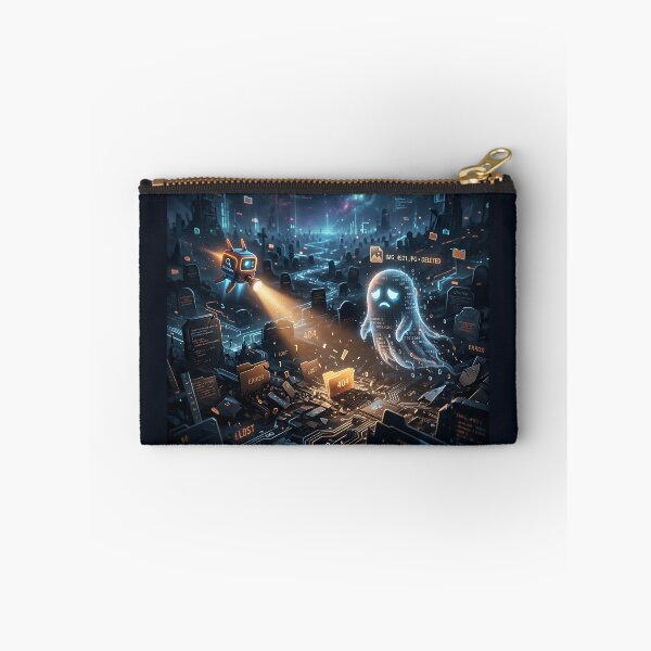 Item preview, 404 Error Digital Graveyard Lost Data Ghost Art designed and sold by Michaelragheb.