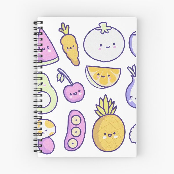 Item preview, Aesthetic Kawaii Fruit & Vegetable designed and sold by daviddisiniga.