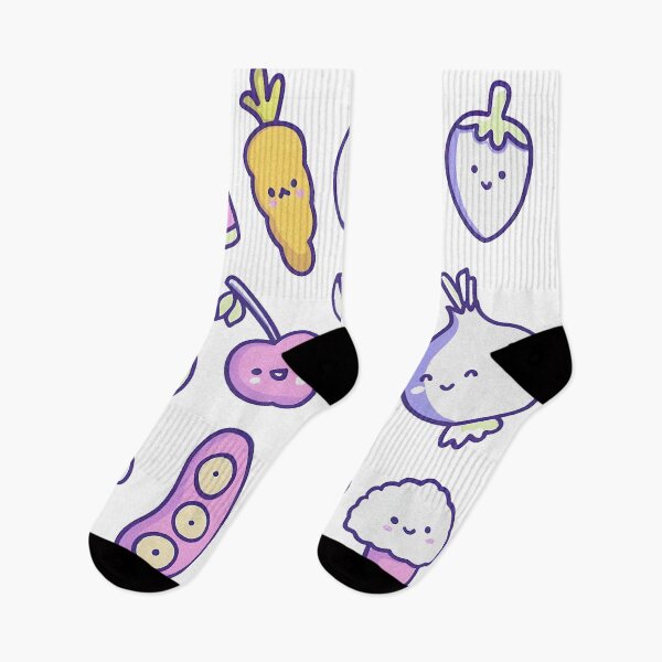 Item preview, Aesthetic Kawaii Fruit & Vegetable designed and sold by daviddisiniga.