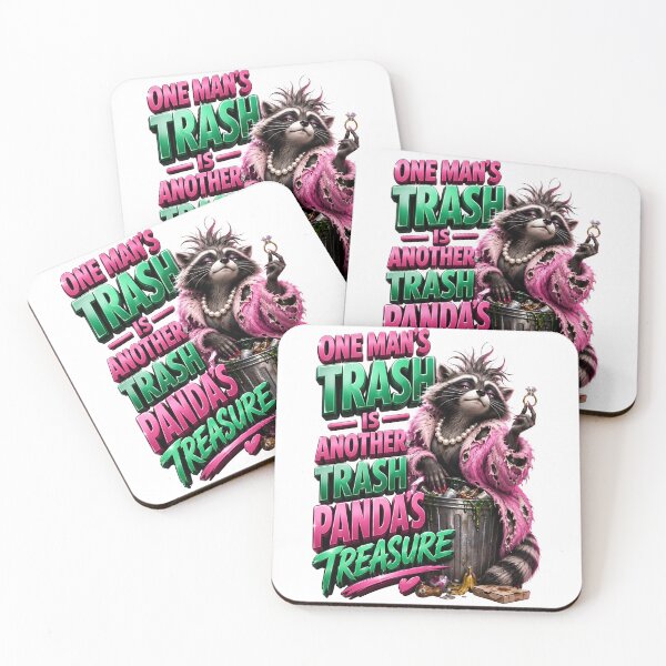 Item preview, One Man's Trash Is Another Trash Panda's Treasure Raccoon designed and sold by Sovereign Supply Co..