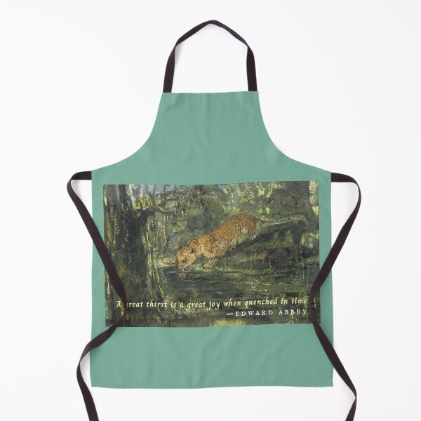 Item preview, Edward Abbey quote: A great thirst is a great joy when quenched in time. designed and sold by artbleed.