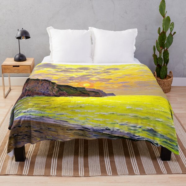 Item preview, Sunset, Foggy Weather, Pourville designed and sold by artdesignsnow.