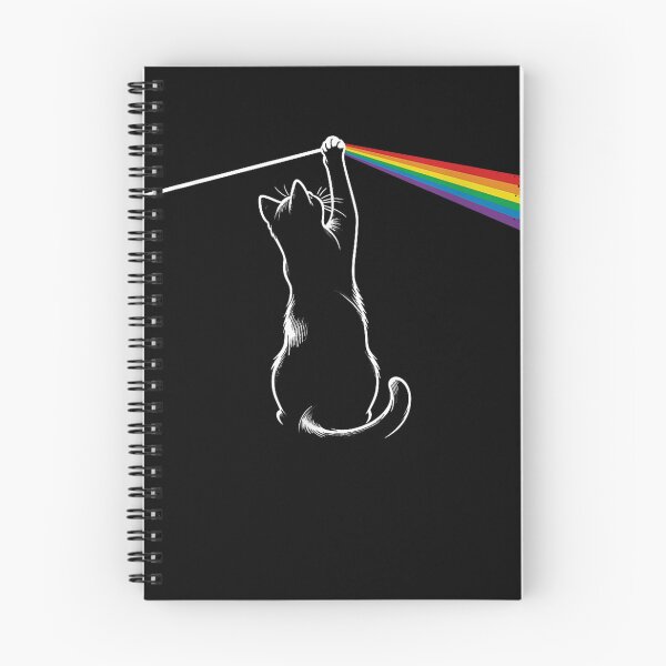 Item preview, Funny Cat Rock Music Dark Side of the Meow Cat designed and sold by Stivaktis Art Daily.