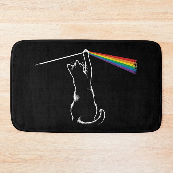 Item preview, Funny Cat Rock Music Dark Side of the Meow Cat designed and sold by Stivaktis Art Daily.