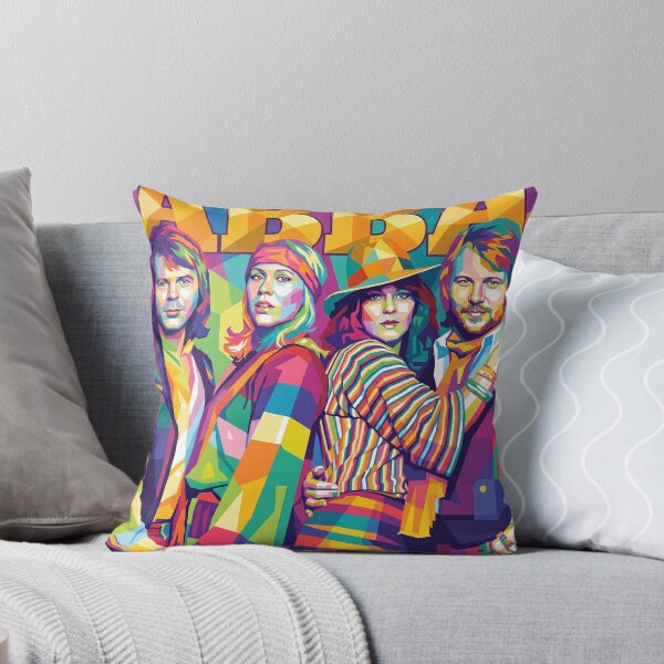Item preview, ABBA Colorful Pop Art designed and sold by SiksisArt.