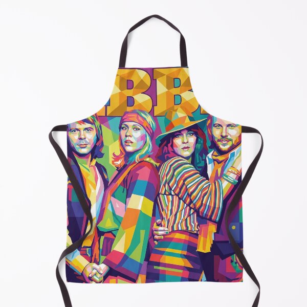 Item preview, ABBA Colorful Pop Art designed and sold by SiksisArt.