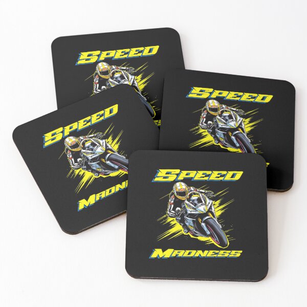 Item preview, Speed Madness Motorcycle Rider Graphic designed and sold by tommieim.