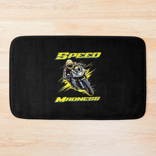 Item preview, Speed Madness Motorcycle Rider Graphic designed and sold by tommieim.