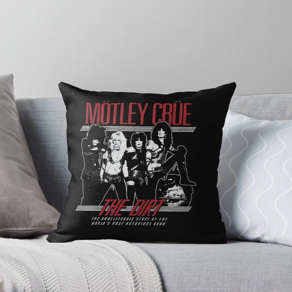 Item preview, Mötley Crüe The Dirt Monochrome Band Design designed and sold by William Garrison.