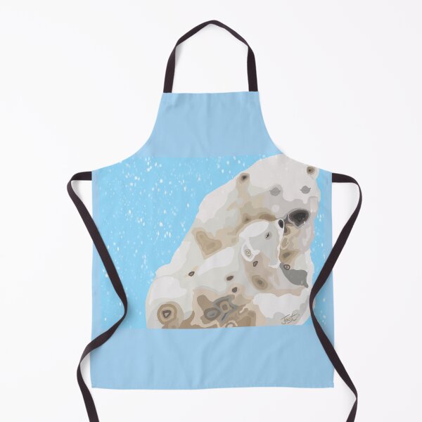 Item preview, Polar Bears in the Snow designed and sold by TinaJostDesigns.