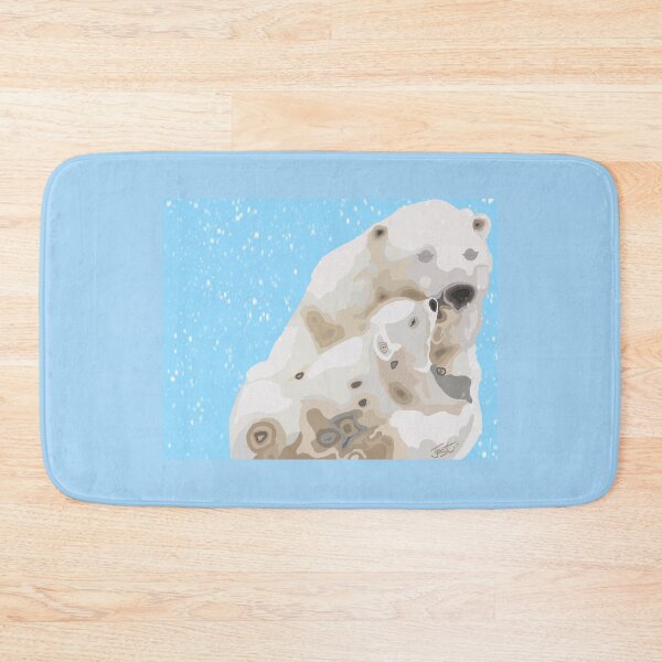 Item preview, Polar Bears in the Snow designed and sold by TinaJostDesigns.