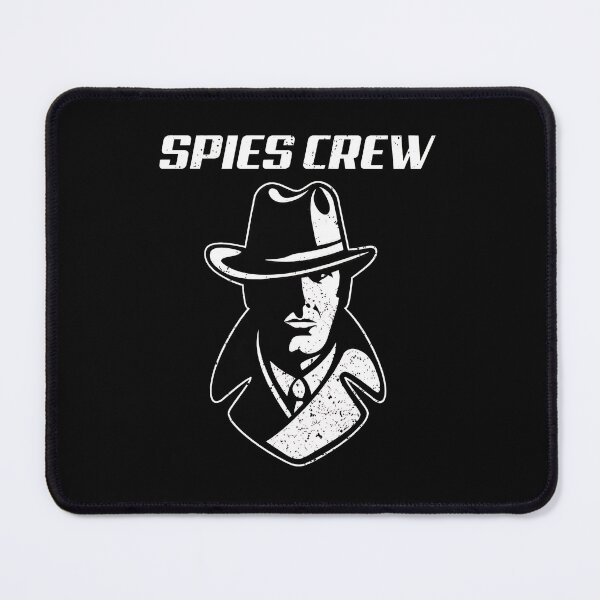 Item preview, Spies Crew Retro Detective Fedora Trench Coat Graphic designed and sold by krsherr.