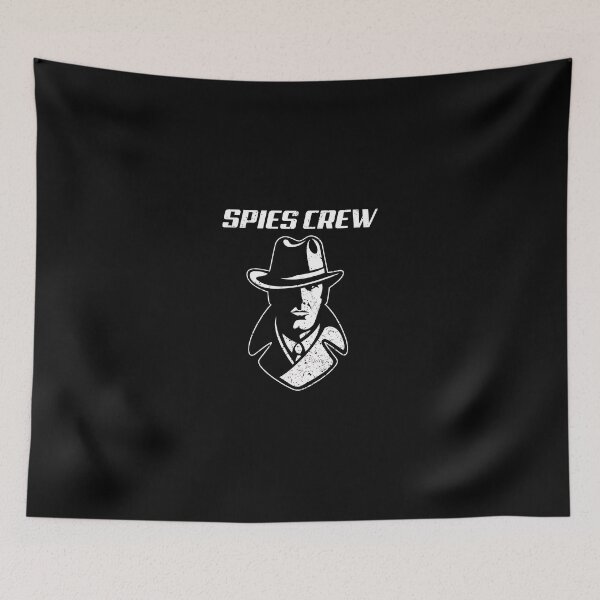 Item preview, Spies Crew Retro Detective Fedora Trench Coat Graphic designed and sold by krsherr.