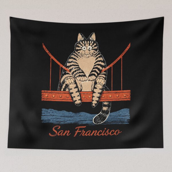 Item preview, Dr Grace's San Francisco Cat designed and sold by Ribeiro-Art.