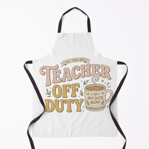 Item preview, Teacher Off Duty Funny Retro Pastel Educator Weekend Graphic designed and sold by KreatoLab.